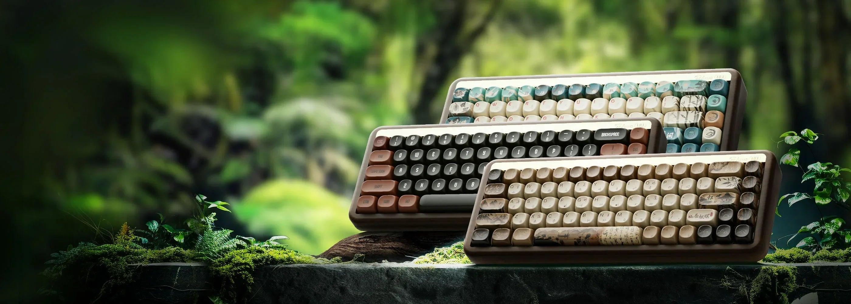 Wooden mechanical keyboard - proposal from Akko