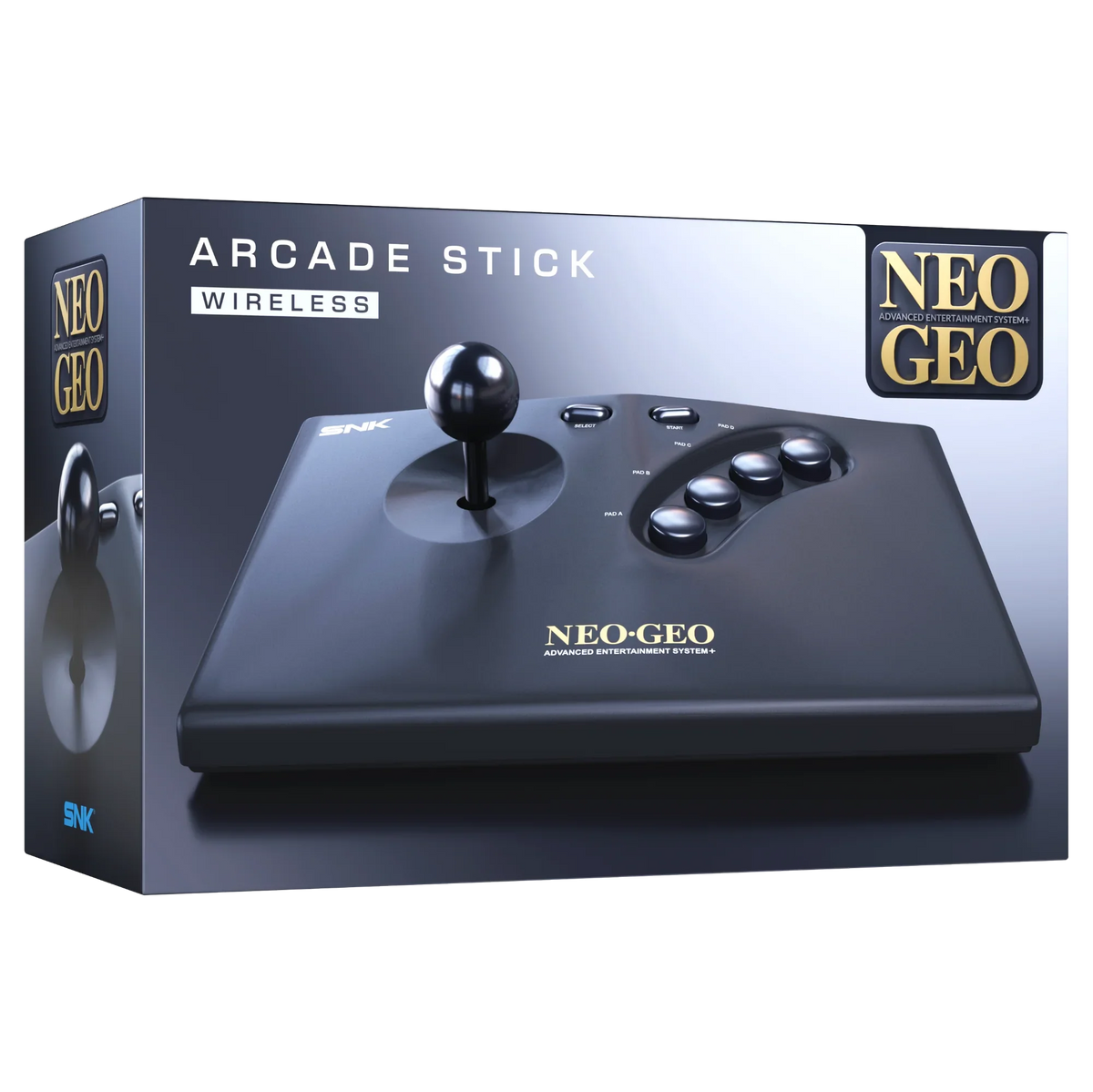Bezprzewodowy joystick NEO-GEO z klasycznym designem do gier arcade, idealny dla fanów retro gamingu