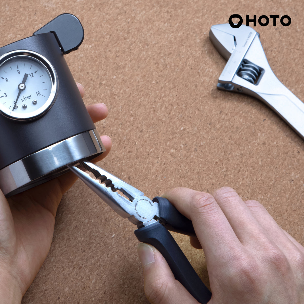 HOTO - 12V Brushless Drill Tool Set