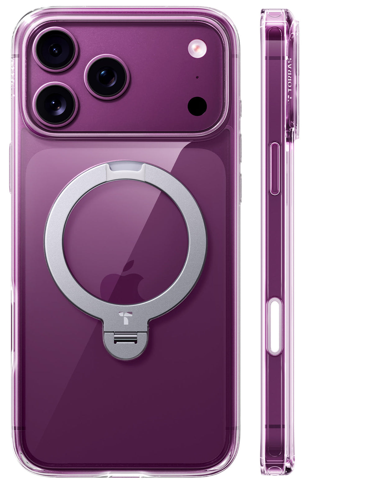 Torras - Ostand Q3 Spin MagSafe - Case for iPhone 18 Pro Max andiPhone 17 Pro Max