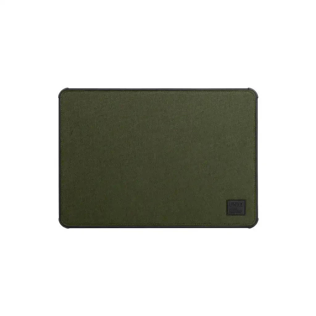 zielona mata na biurko do Home Office, prostokątna, minimalistyczny design