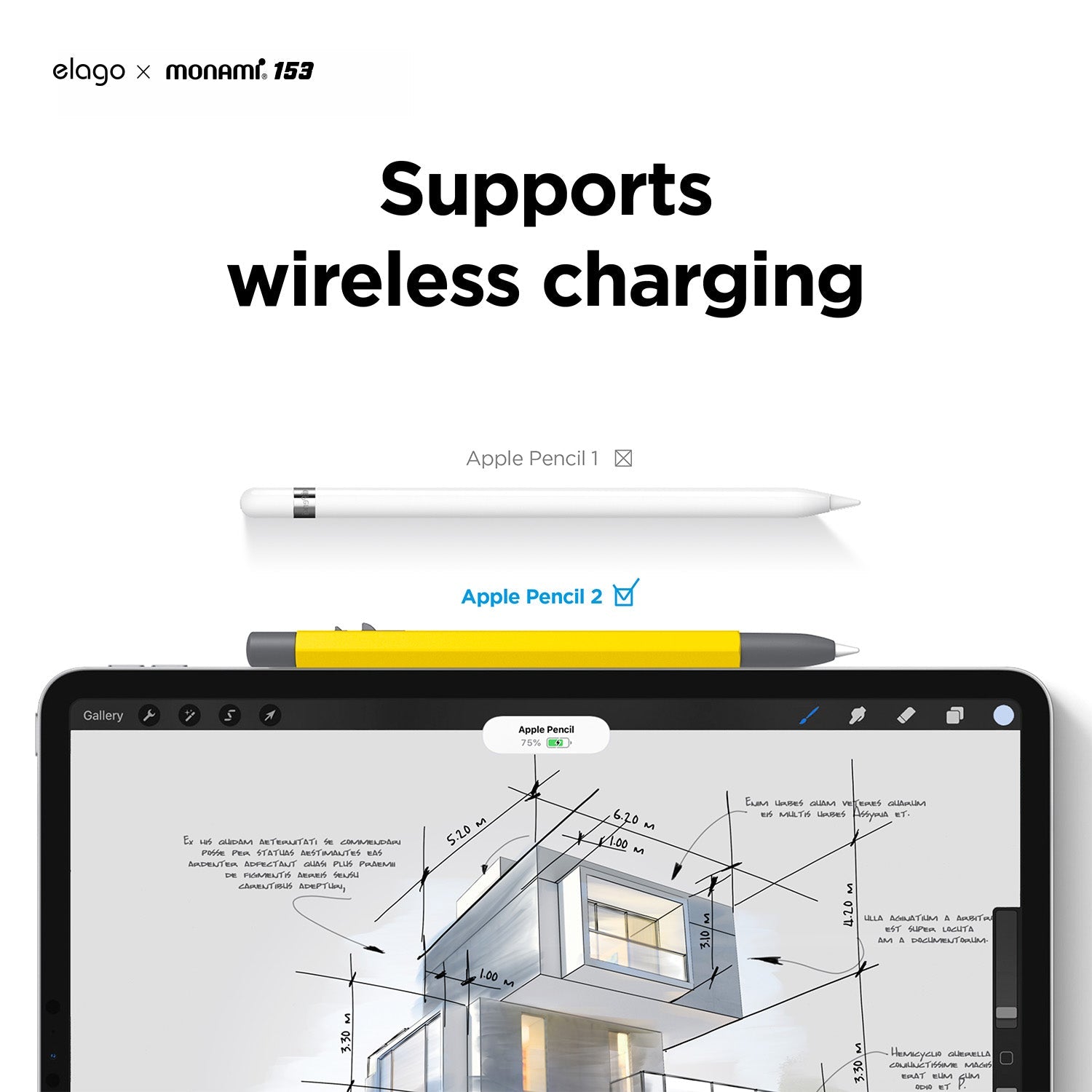 Elago x MONAMI Case for Apple Pencil 2nd Gen