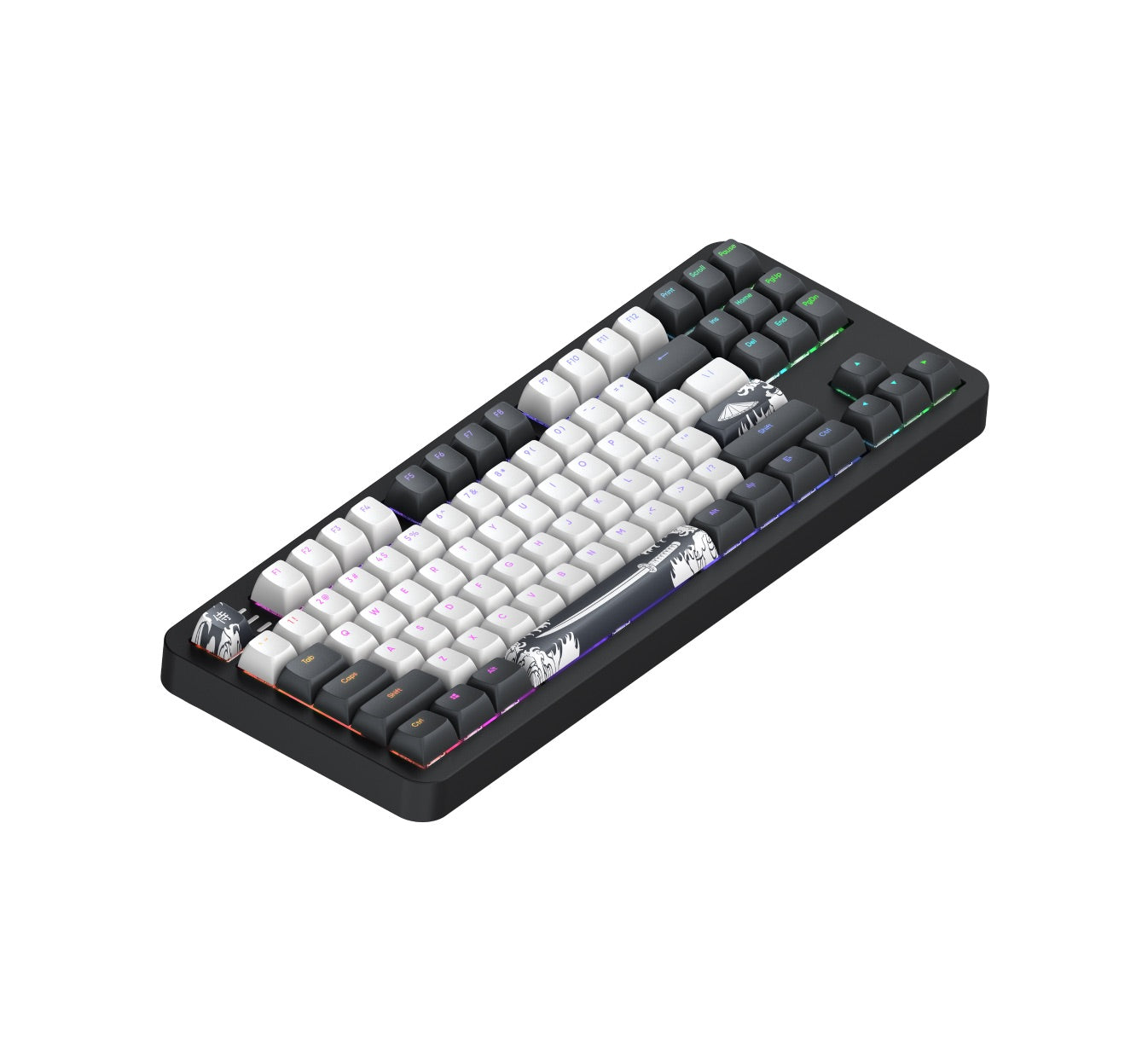 Dark Project - ALU87B Bushido Gaming Mechanical Keyboard