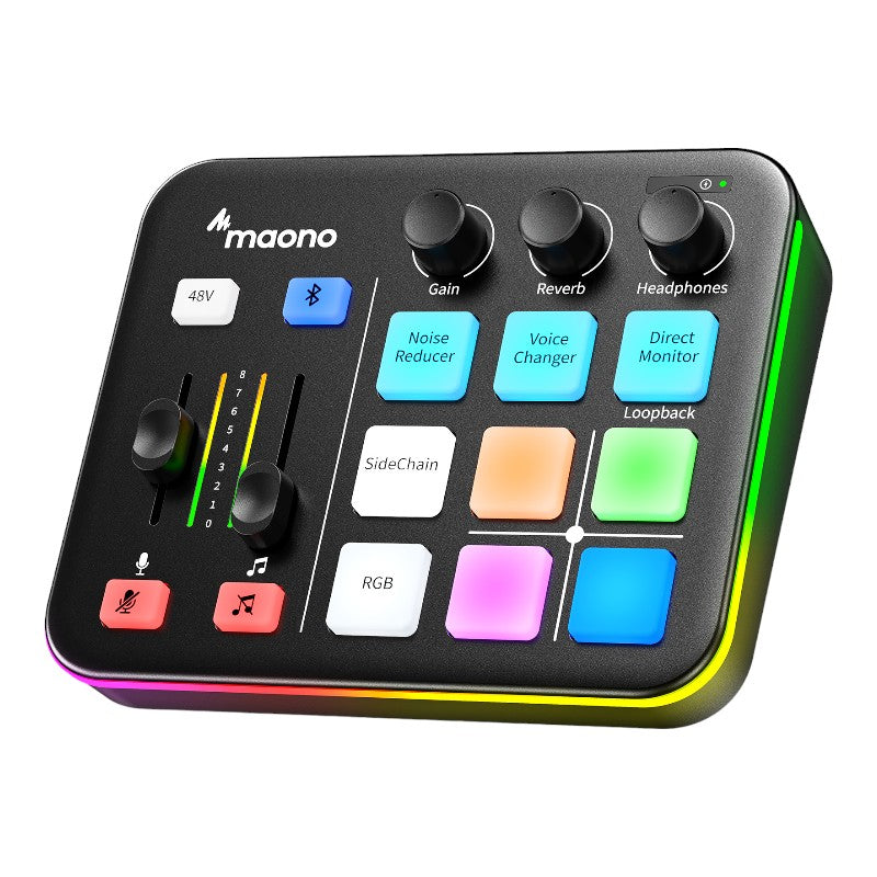 MAONO - Maonocaster G1 NEO Audio Mixer For Game Streamer