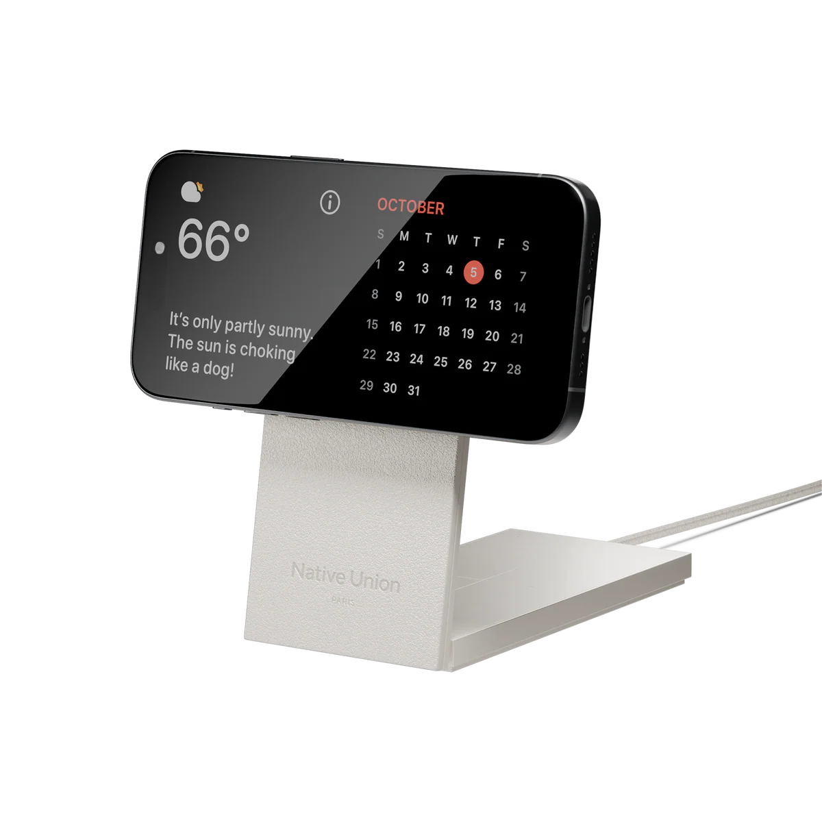 Native Union - Rise 2-in-1 Magnetic Wireless Charger