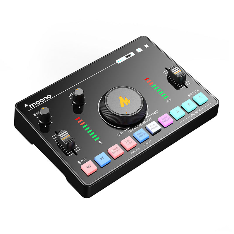 MAONO - Maonocaster AMC2 NEO One-Stop Streaming Audio Mixer & Sound Card
