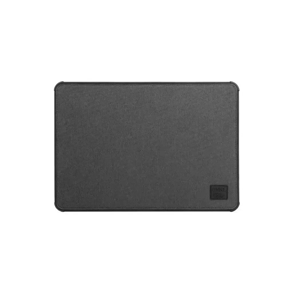 Szara mata biurowa na biurko, minimalistyczna podkładka do home office