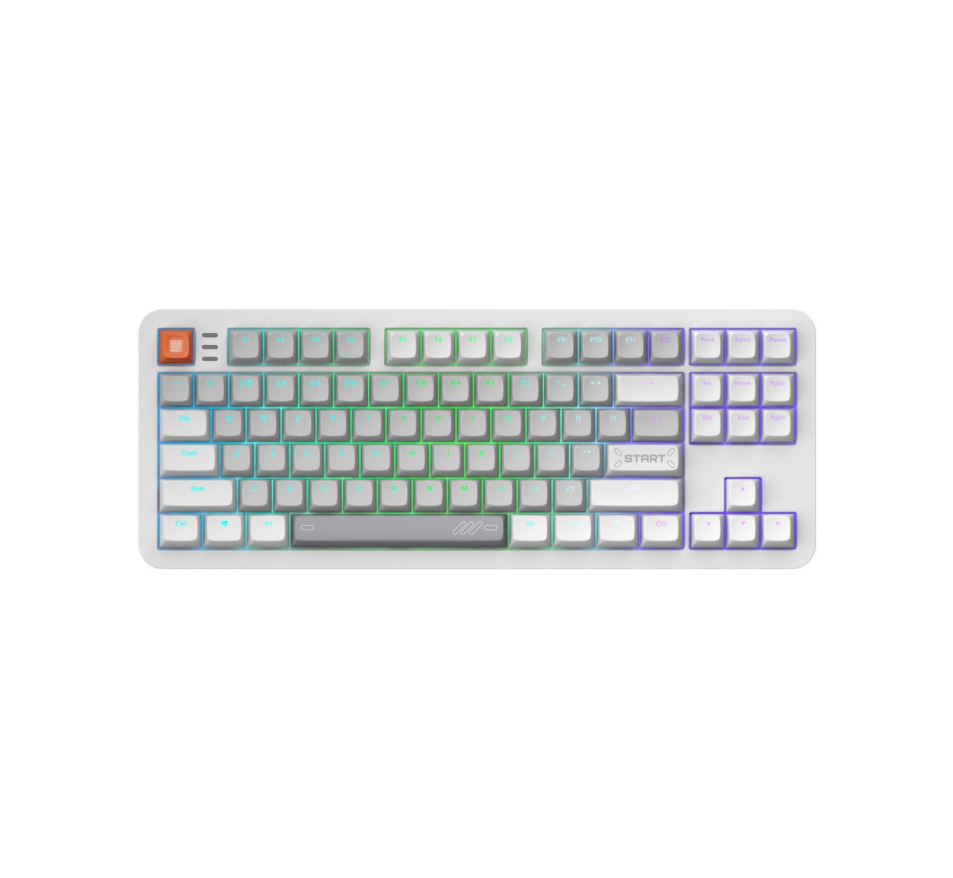 Dark Project - ALU87B Delta Gaming Mechanical Keyboard