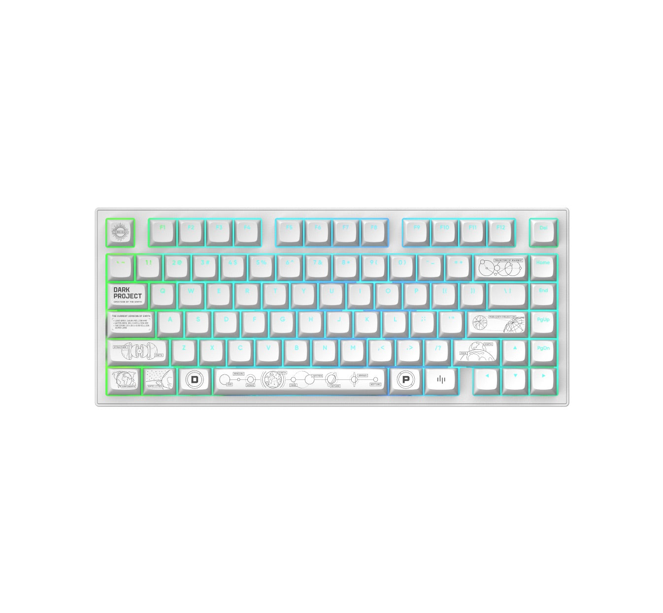 Dark Project - ALU81A Terra Nova Wireless Gaming Keyboard