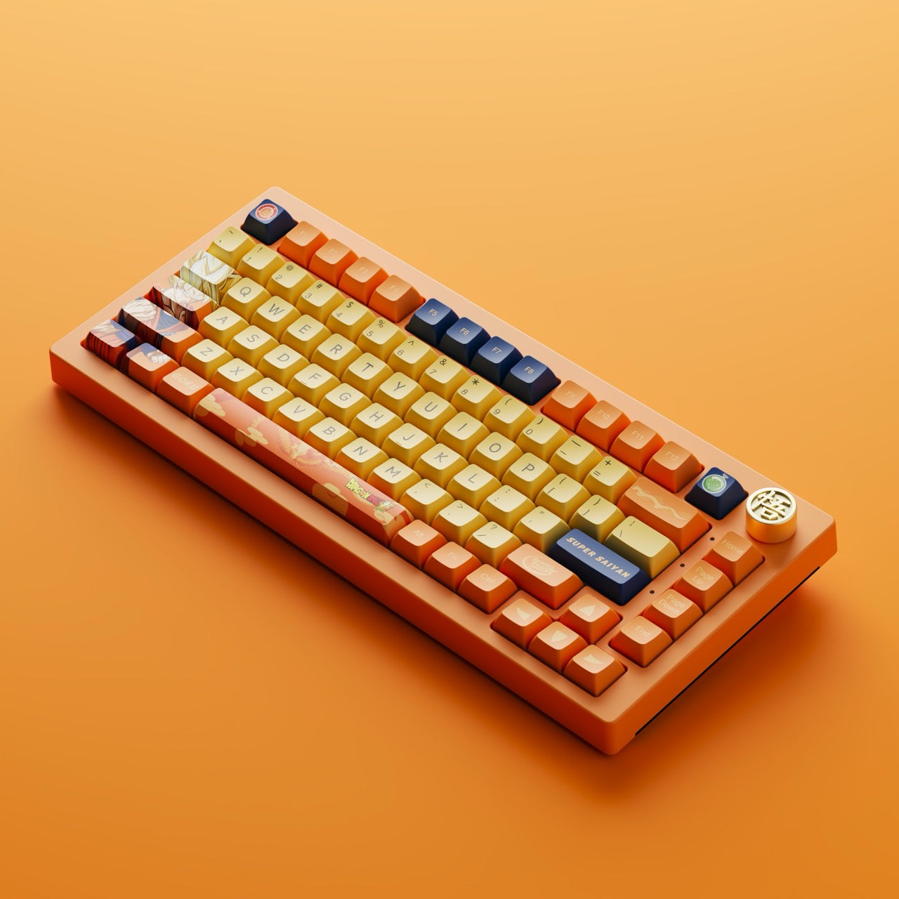 Akko - Dragon Ball Super Goku 5075B Plus Wireless Mechanical Keyboard