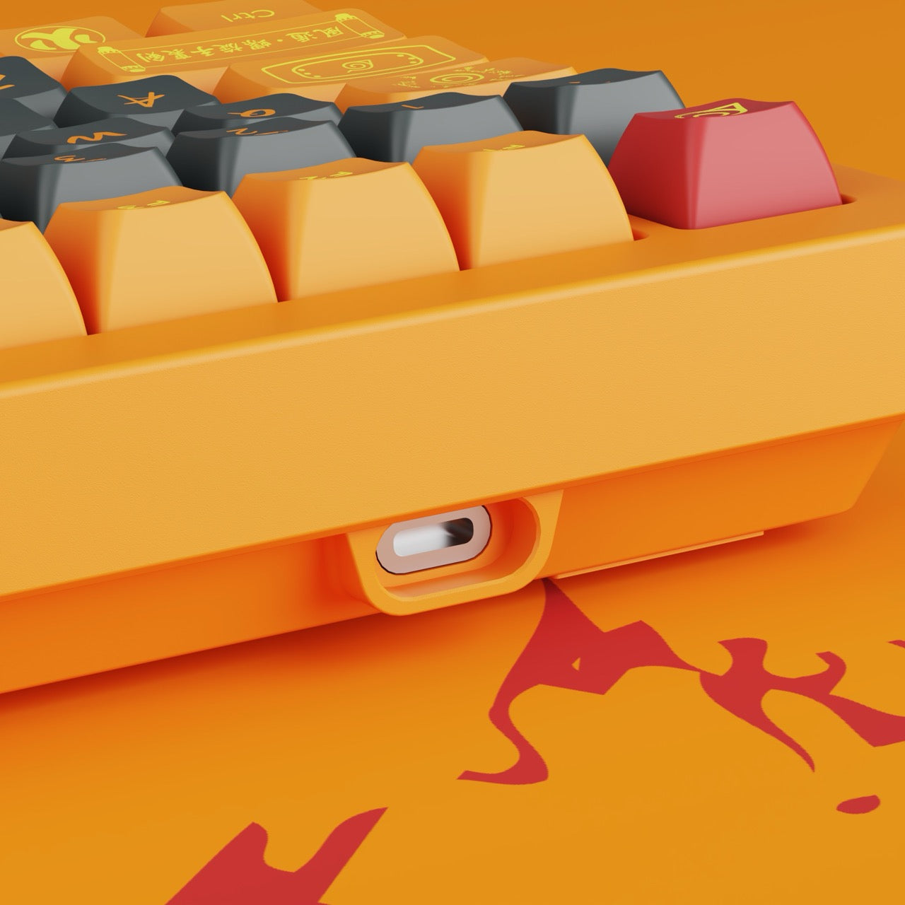 Akko - Naruto Uzumaki 20th Anniversary 5075B Plus Wireless Mechanical Keyboard