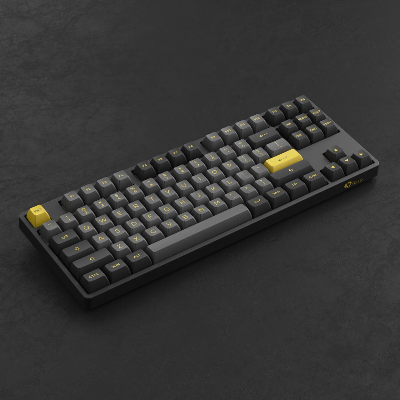 Akko - Black & Gold 5087B Plus Wireless Mechanical Keyboard