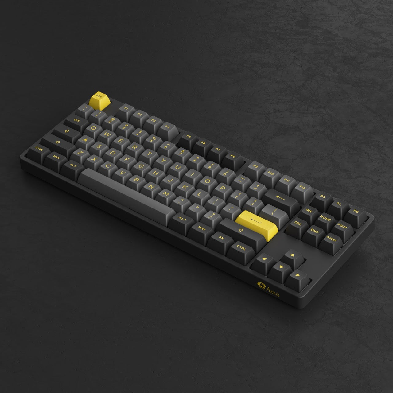Akko - Black & Gold 5087B Plus Wireless Mechanical Keyboard