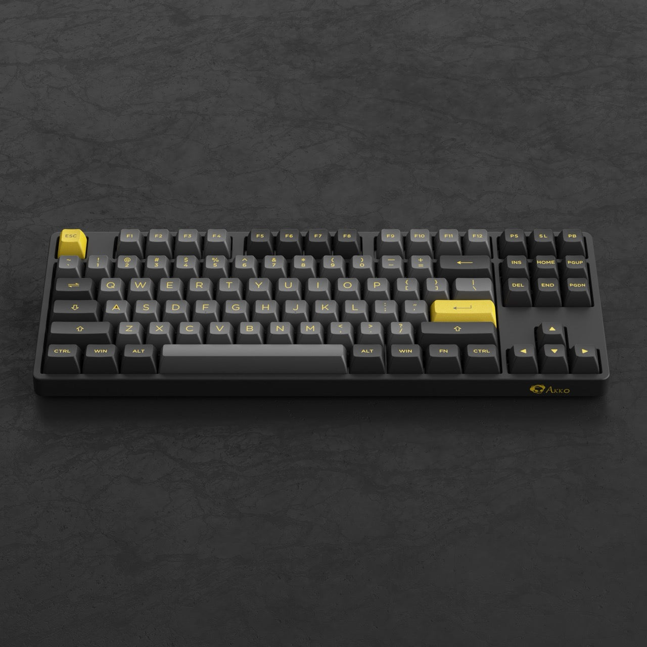 Akko - Black & Gold 5087B Plus Wireless Mechanical Keyboard