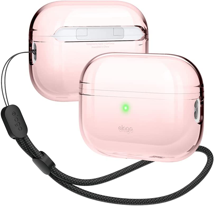Elago - Clear Case with Nylon Lanyard for AirPods Pro 2