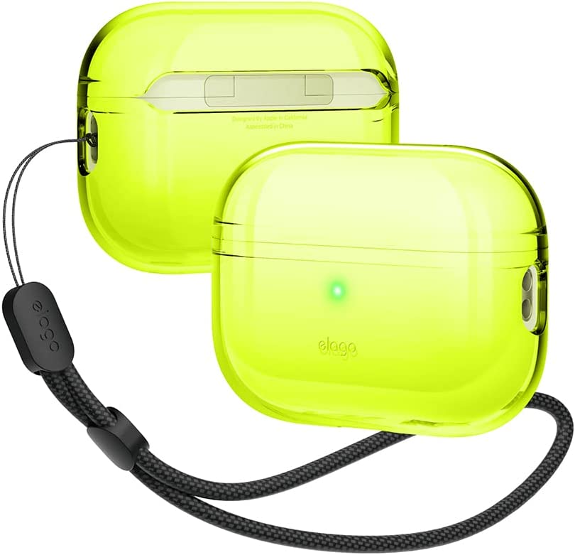 Elago - Clear Case with Nylon Lanyard for AirPods Pro 2