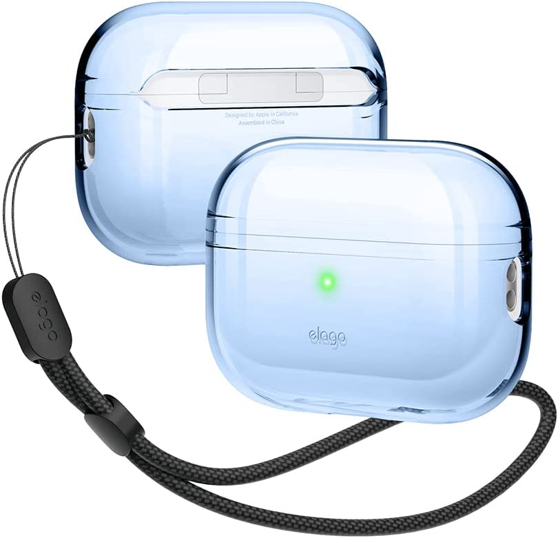Elago - Clear Case with Nylon Lanyard for AirPods Pro 2