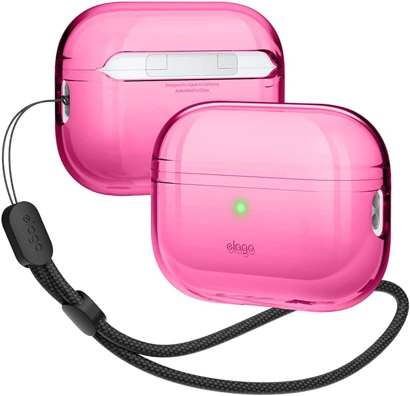 Elago - Clear Case with Nylon Lanyard for AirPods Pro 2