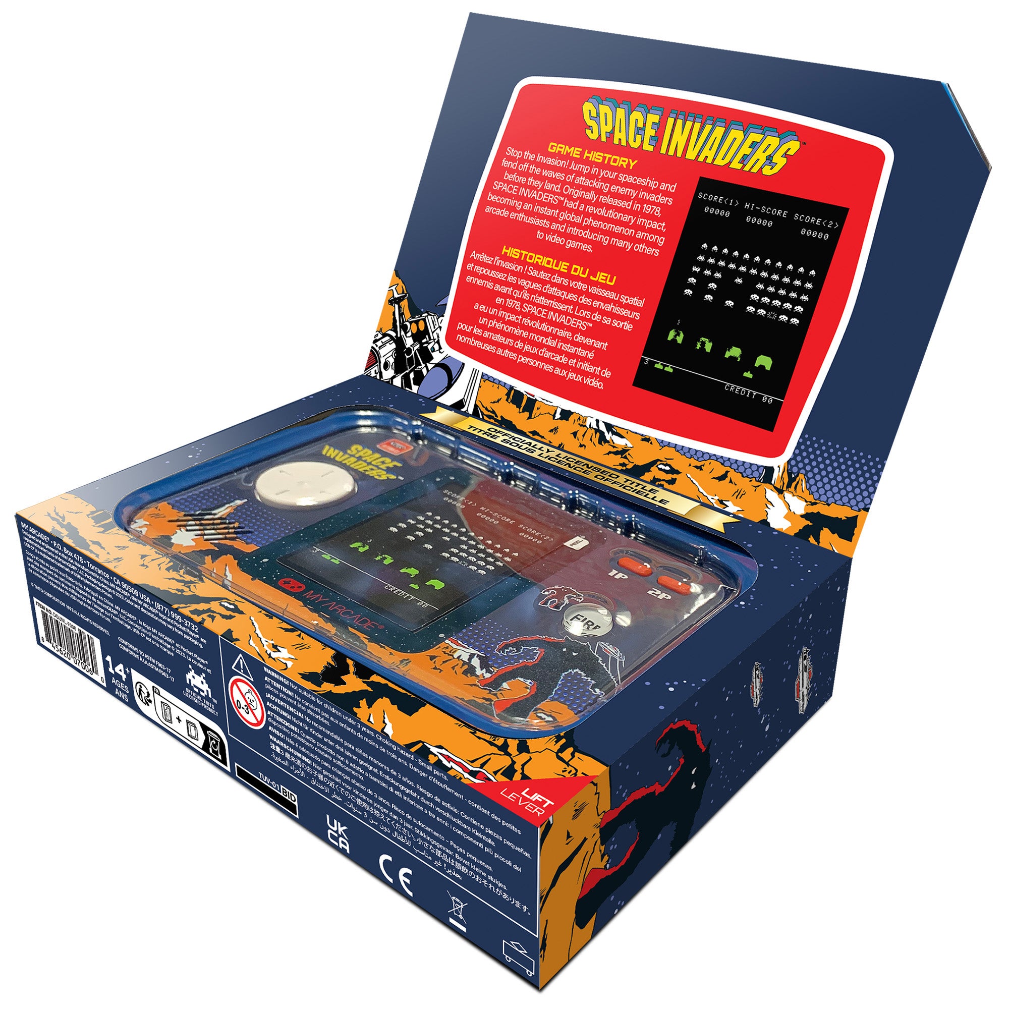 My Arcade - SPACE INVADERS Pocket Player Pro DGUNL-7006