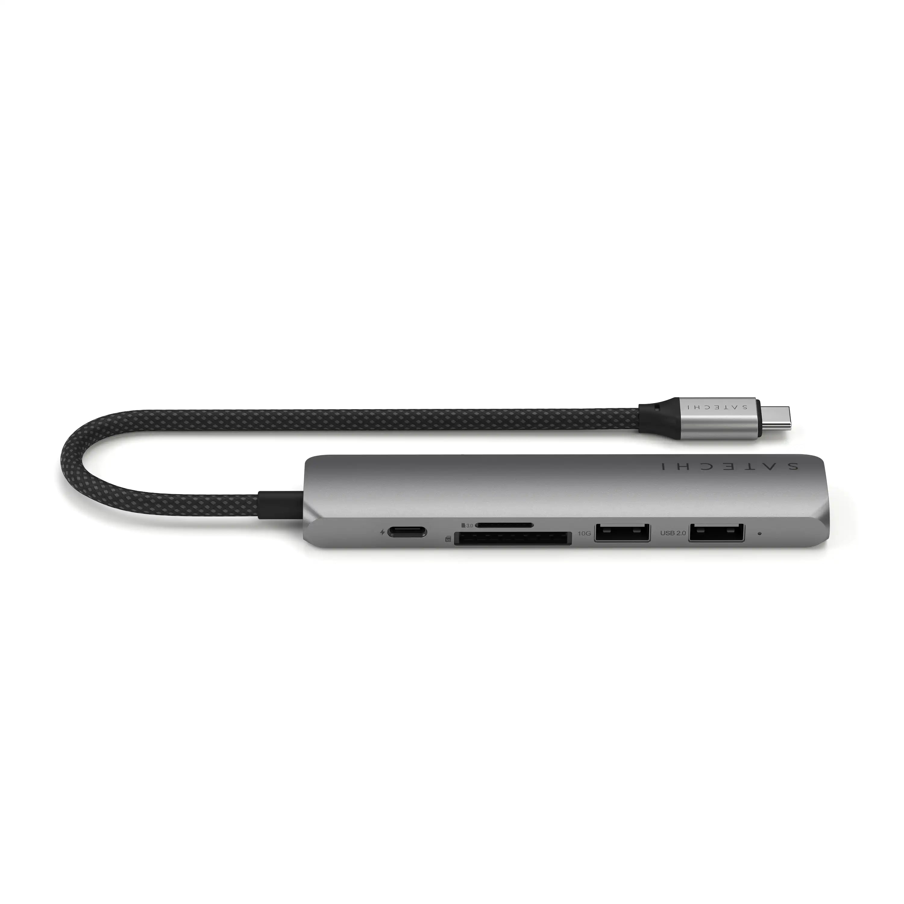 Satechi - 6-in-1 USB-C Slim Multiport Adapter