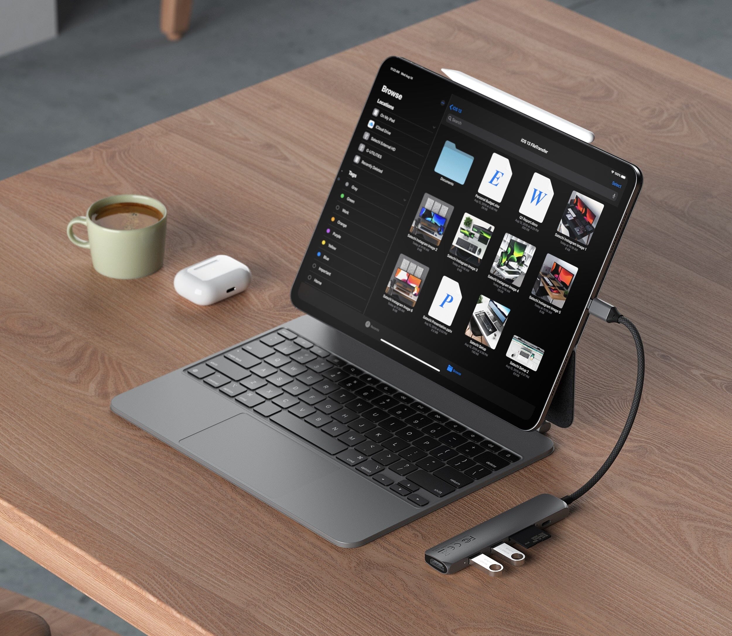Satechi - 6-in-1 USB-C Slim Multiport Adapter