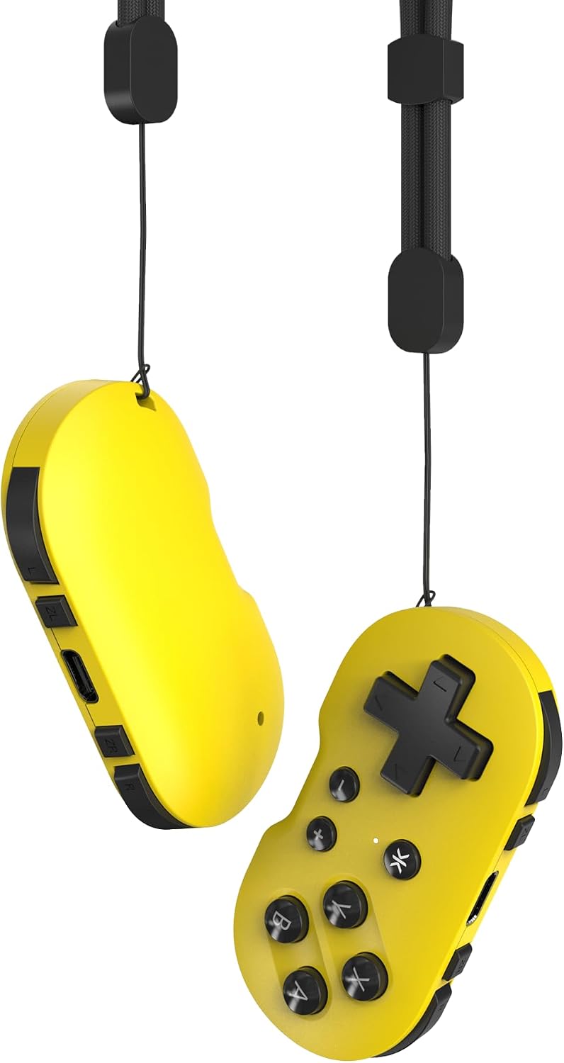 CRKD - ATOM™ Mini Keychain Wireless Controller Yuzu Yellow