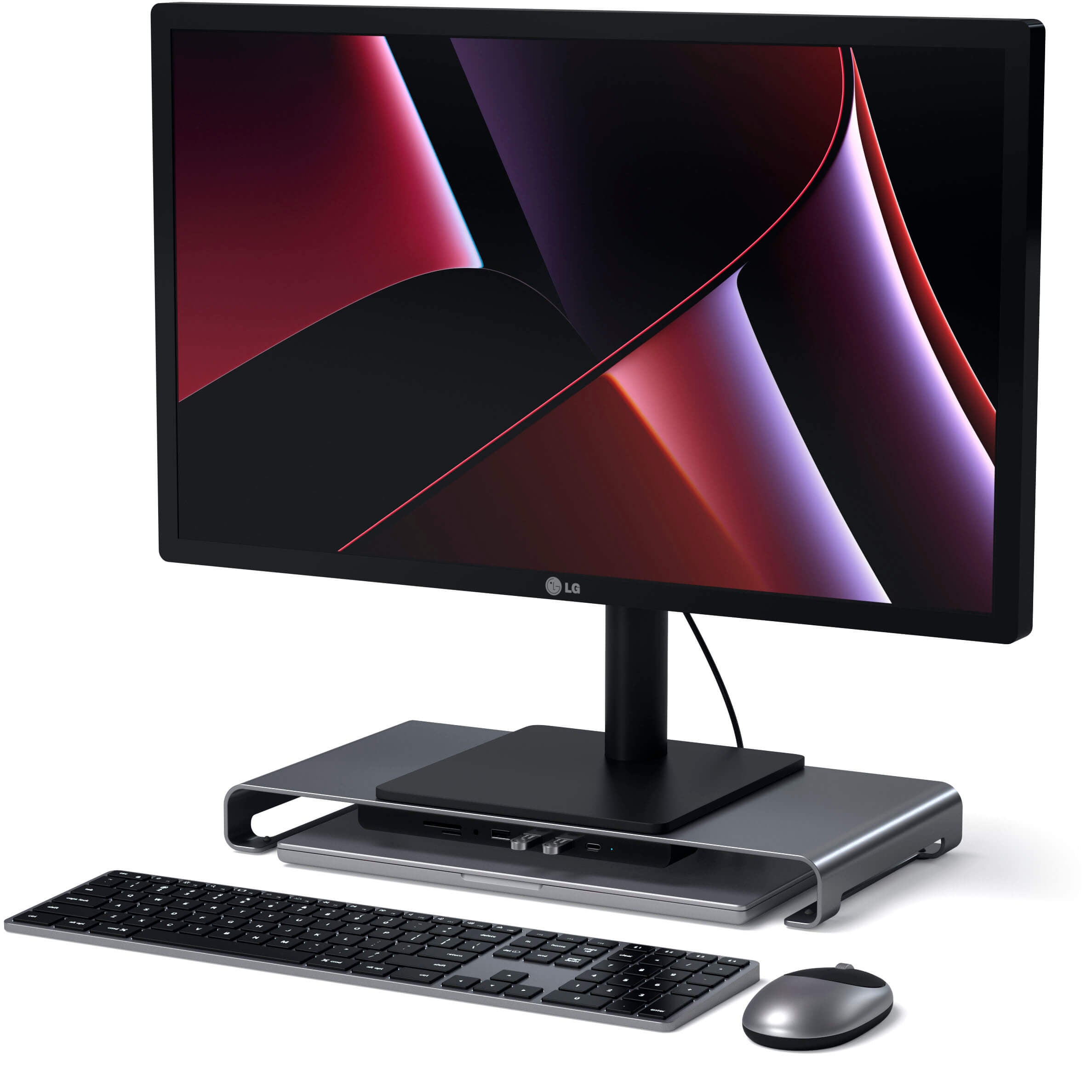 Satechi - USB-C Monitor Stand Hub XL