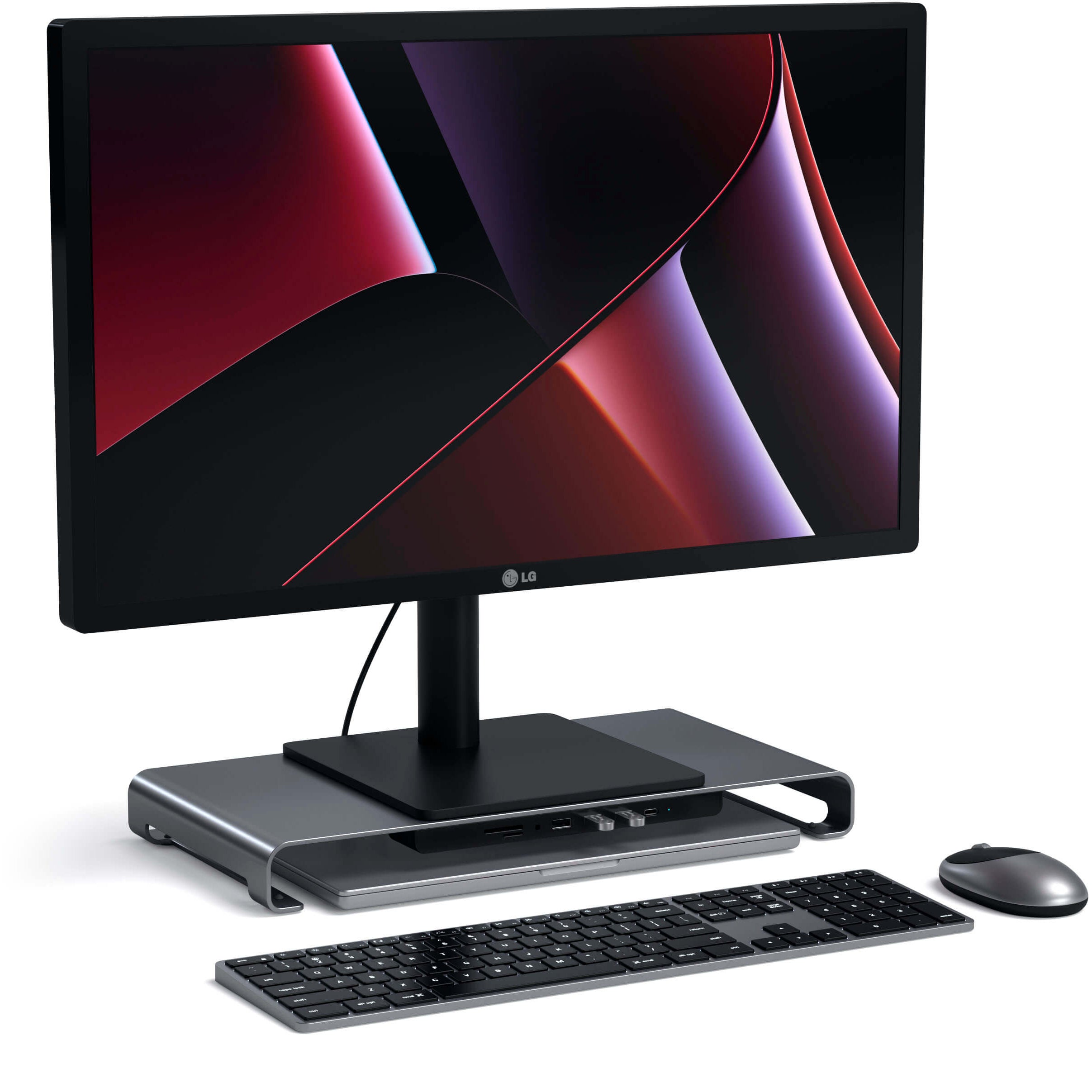 Satechi - USB-C Monitor Stand Hub XL