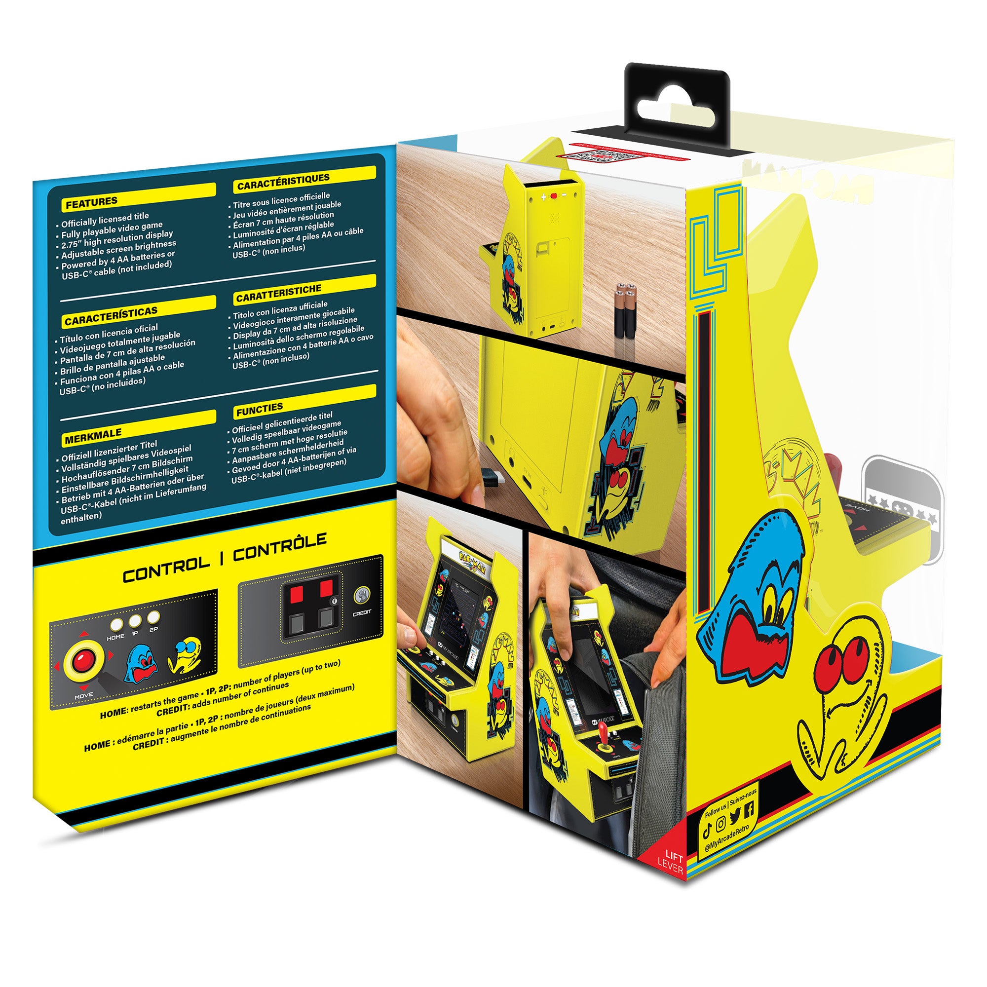 My Arcade - PAC-MAN Micro Player Pro DGUNL-4194