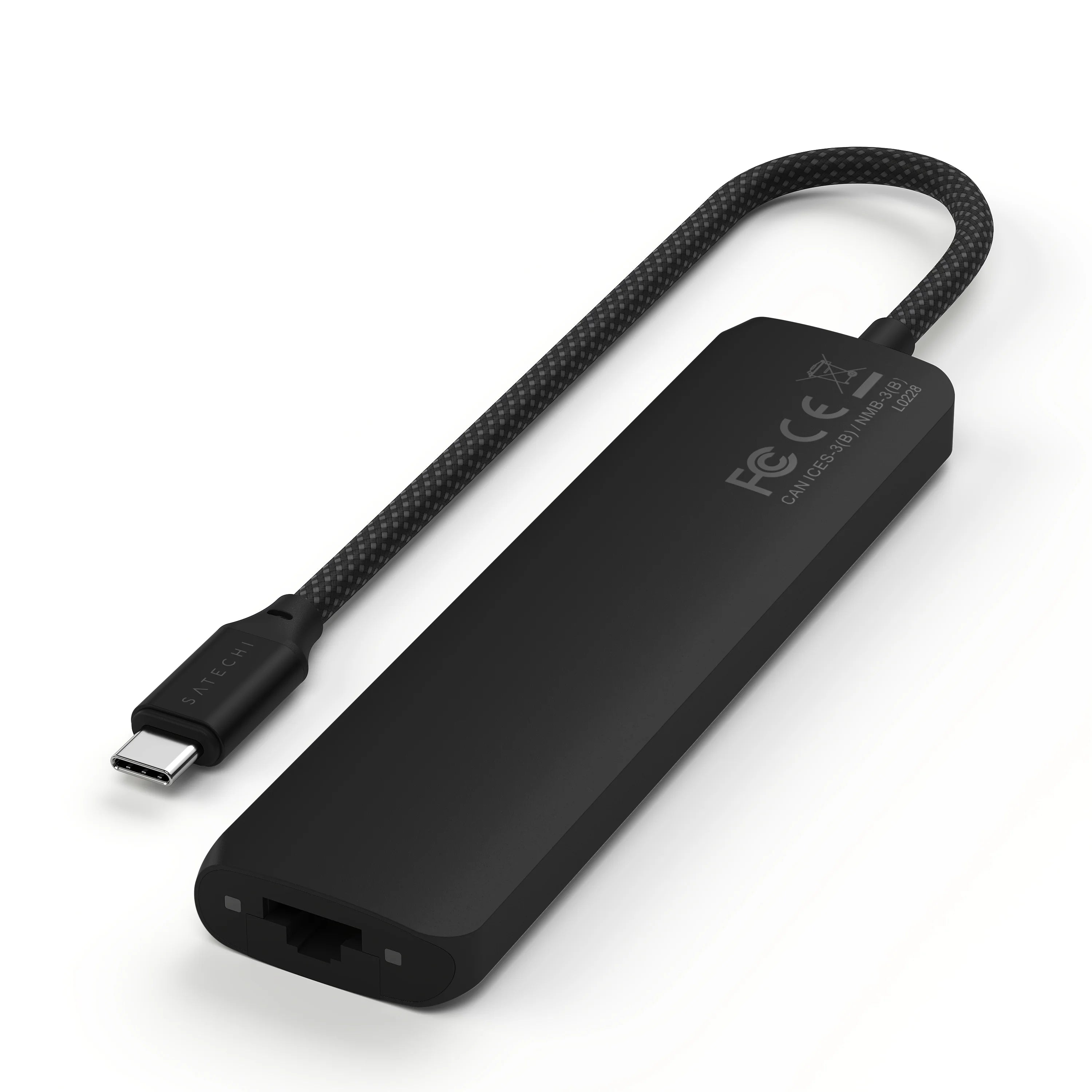 Satechi - 7-in-1 USB-C Slim Multiport Adapter with Ethernet