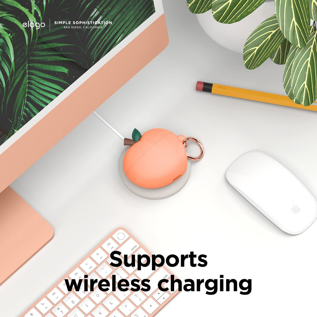 Elago - Peach Case for AirPods 3