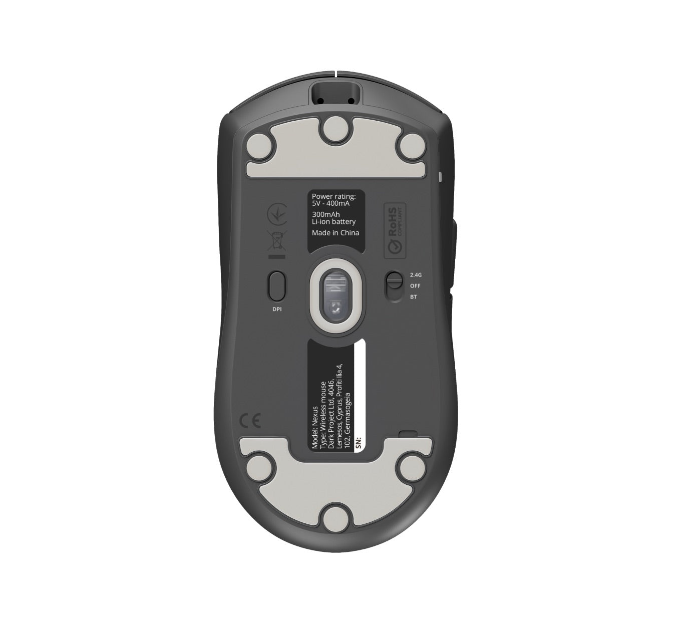 Dark Project - Nexus Wireless Gaming Mouse