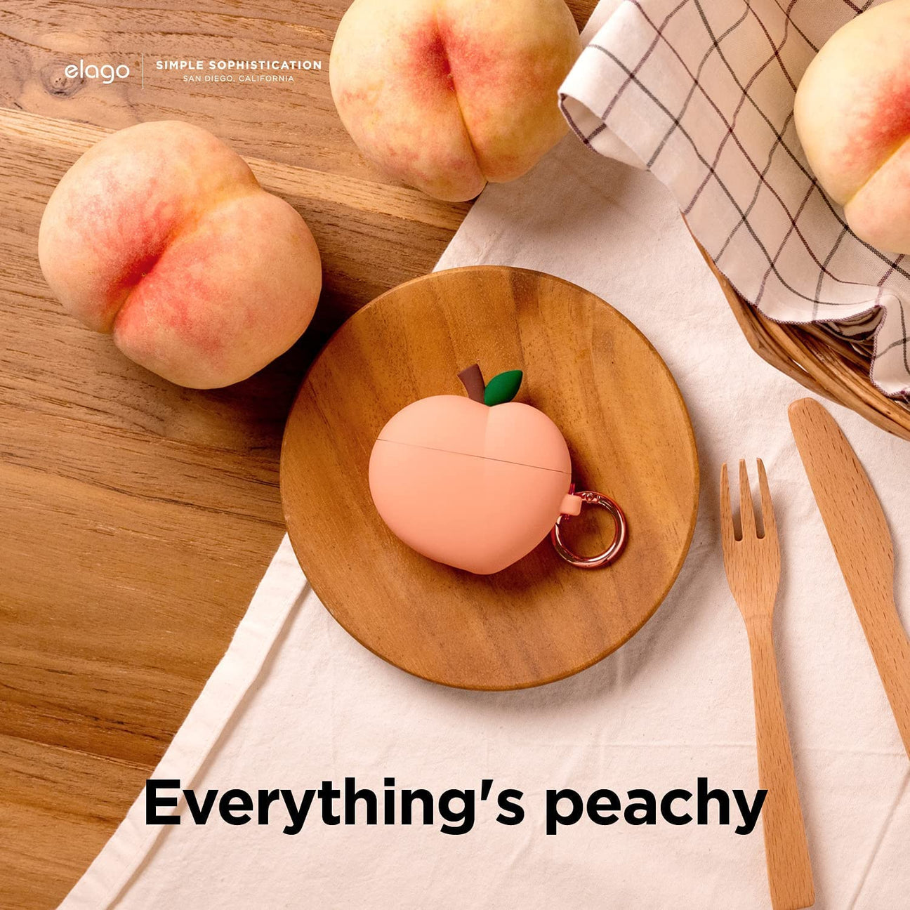Elago - Peach Case for AirPods 3