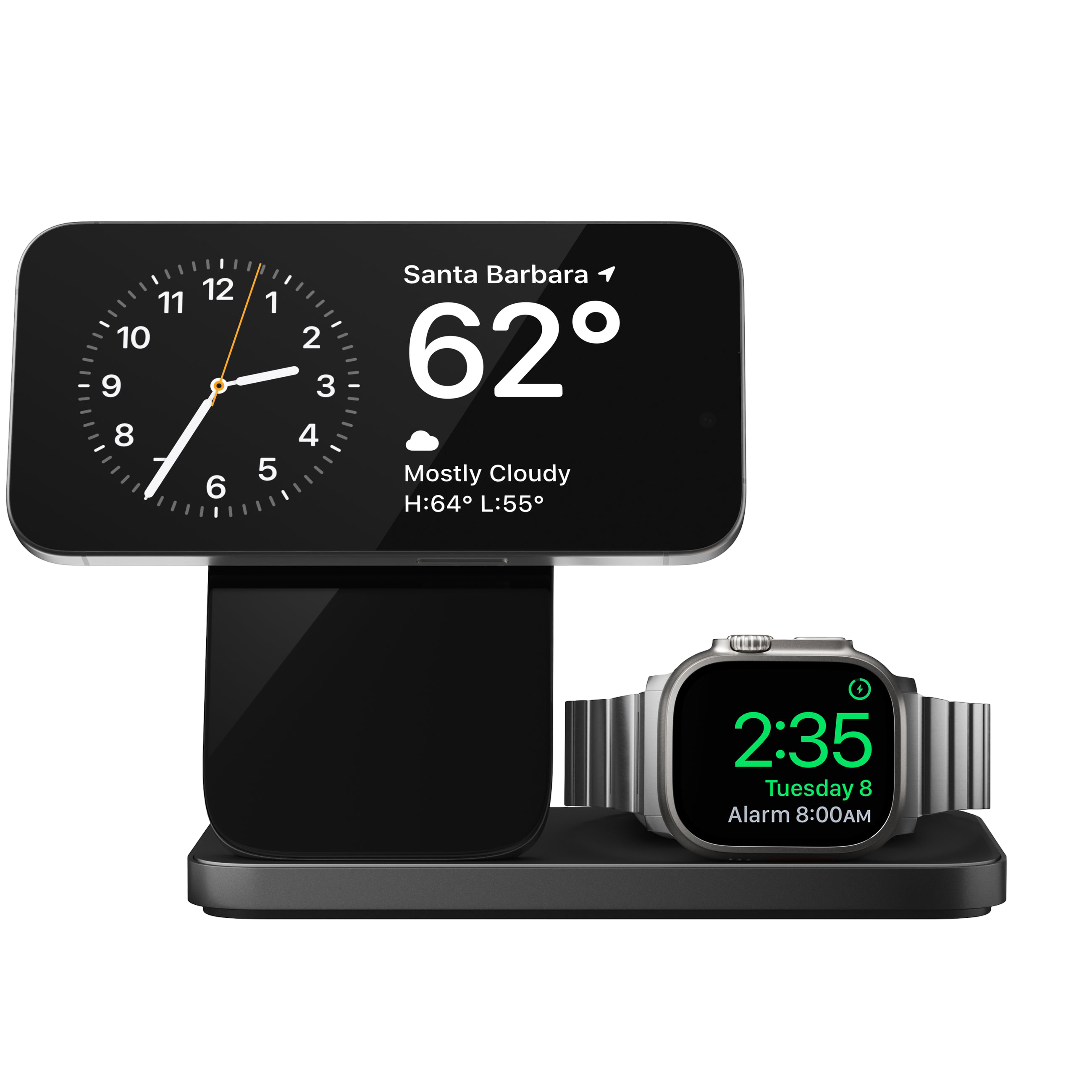 Nomad – Stand One Max 4th Gen 3-in-1 MagSafe Charger