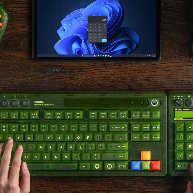 8BitDo - Retro 18 Mechanical Numpad - Xbox Edition