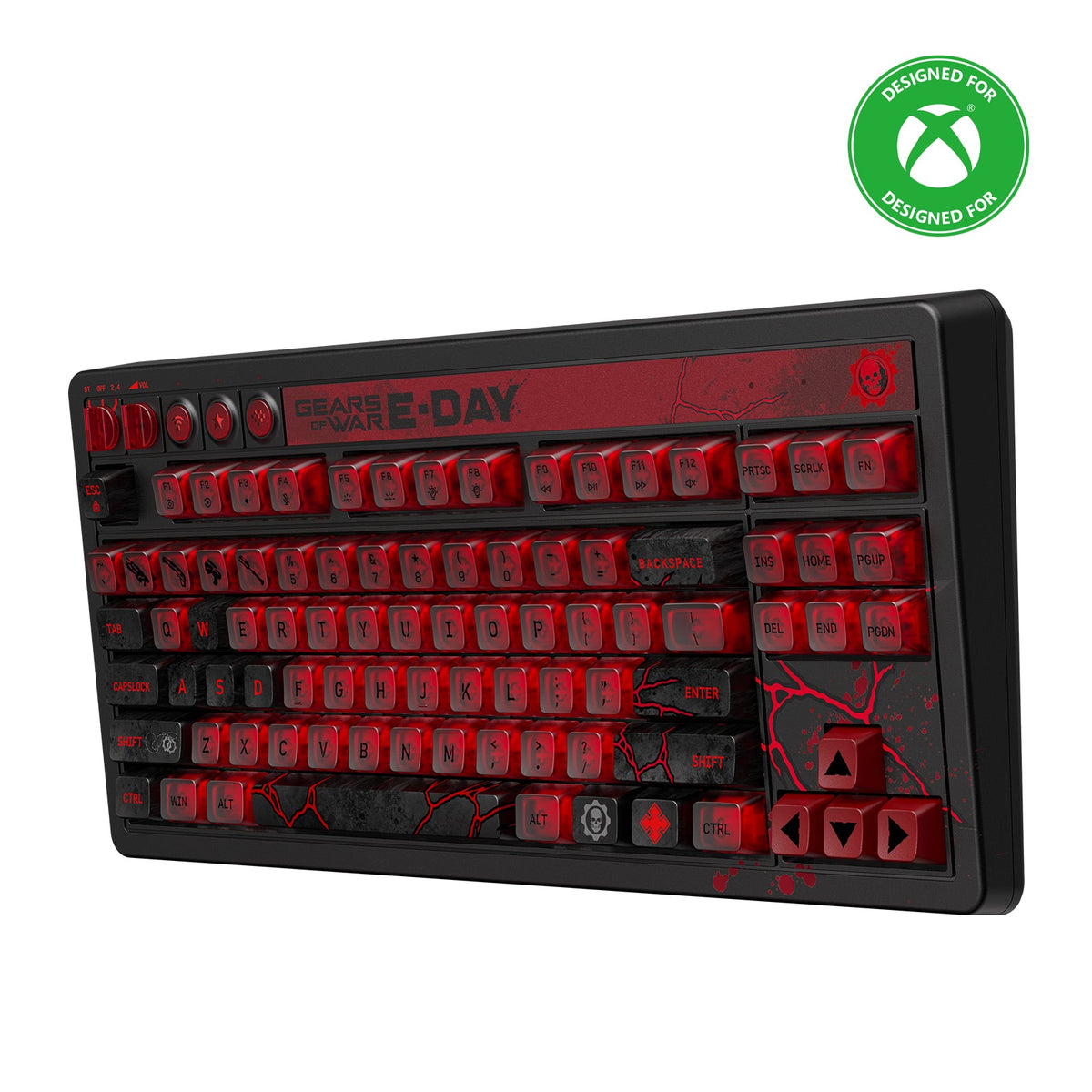 8BitDo - Retro 87 Mechanical Keyboard Gears of War: E-Day