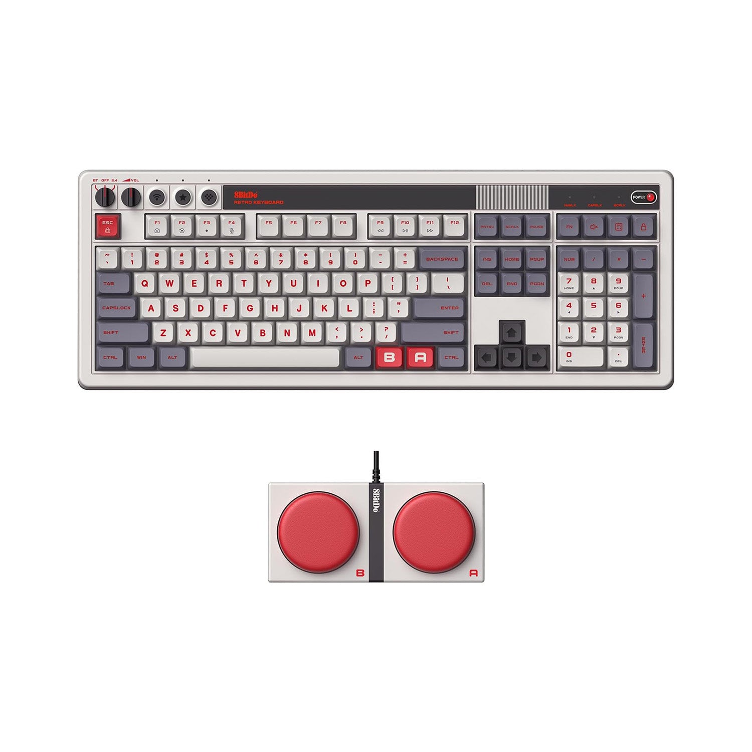 8BitDo - Retro 108 Mechanical Keyboard