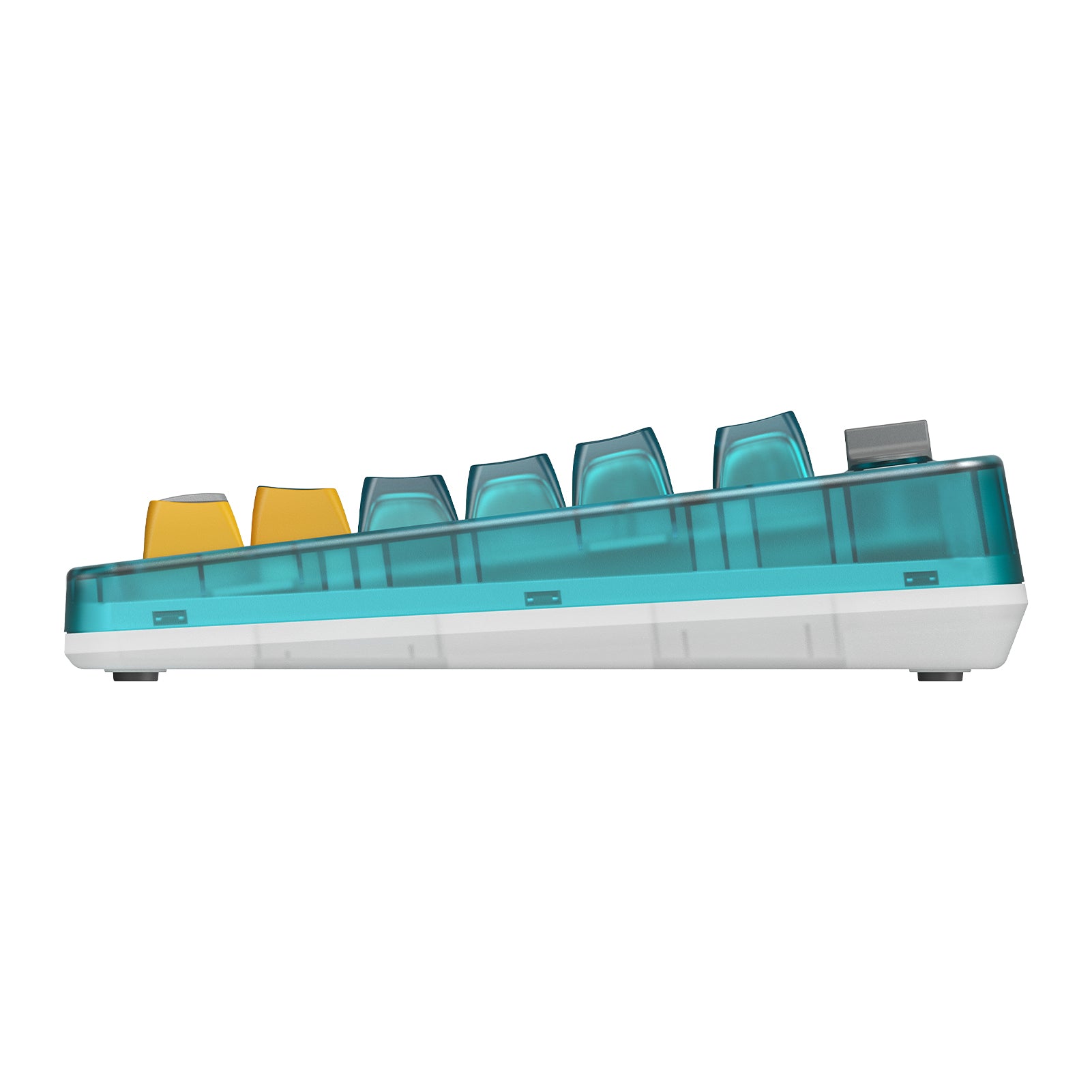 8BitDo - Retro 87 Mechanical Keyboard - Clear Blue