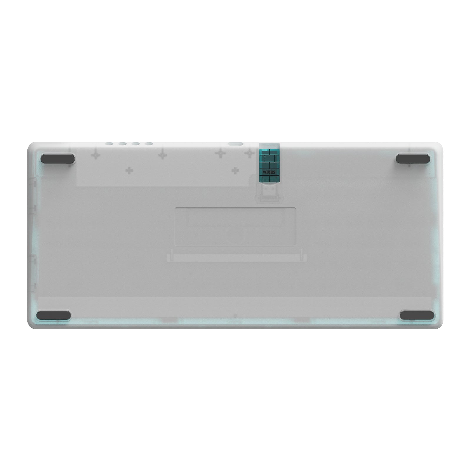 8BitDo - Retro 87 Mechanical Keyboard - Clear Blue