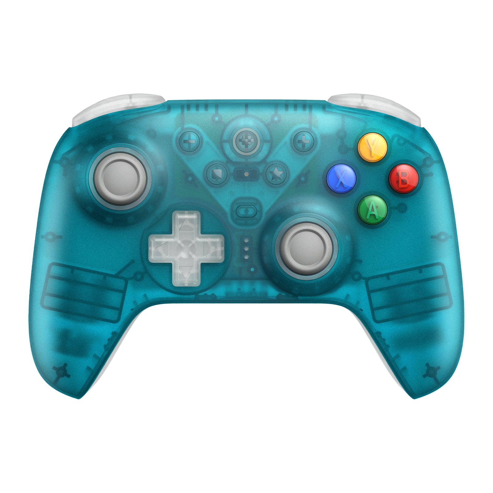 8BitDo - Ultimate 2 Wireless Controller - Clear Blue