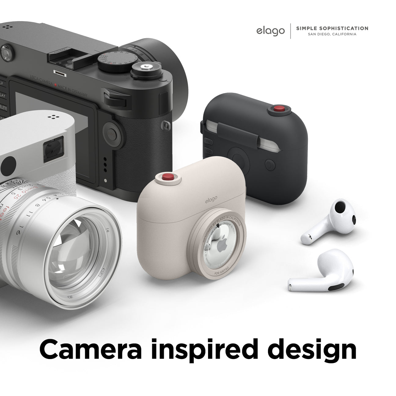 Elago - Snapshot Case for AirPods 3 & AirTag