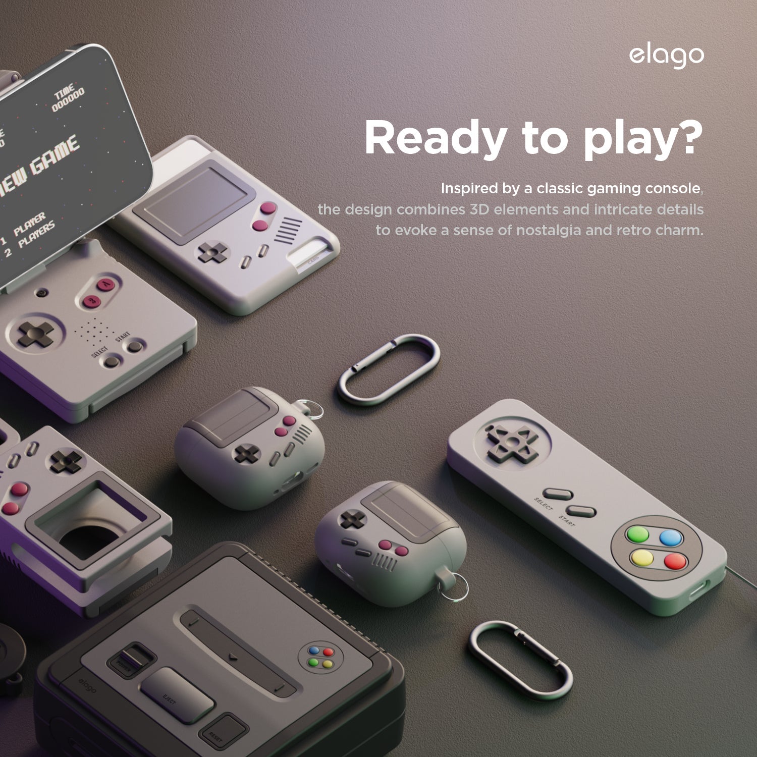 Elago - AW5 Hang Case for AirPods 4