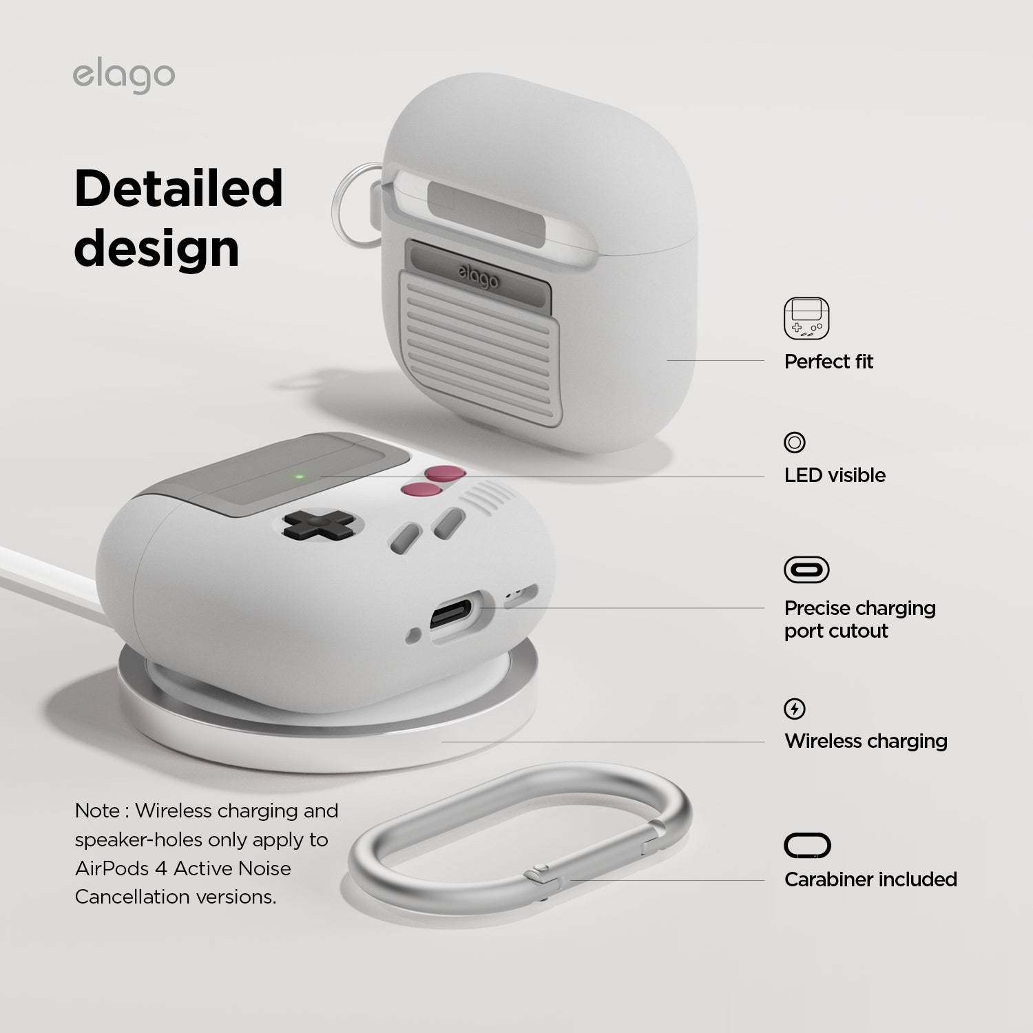 Elago - AW5 Hang Case for AirPods 4