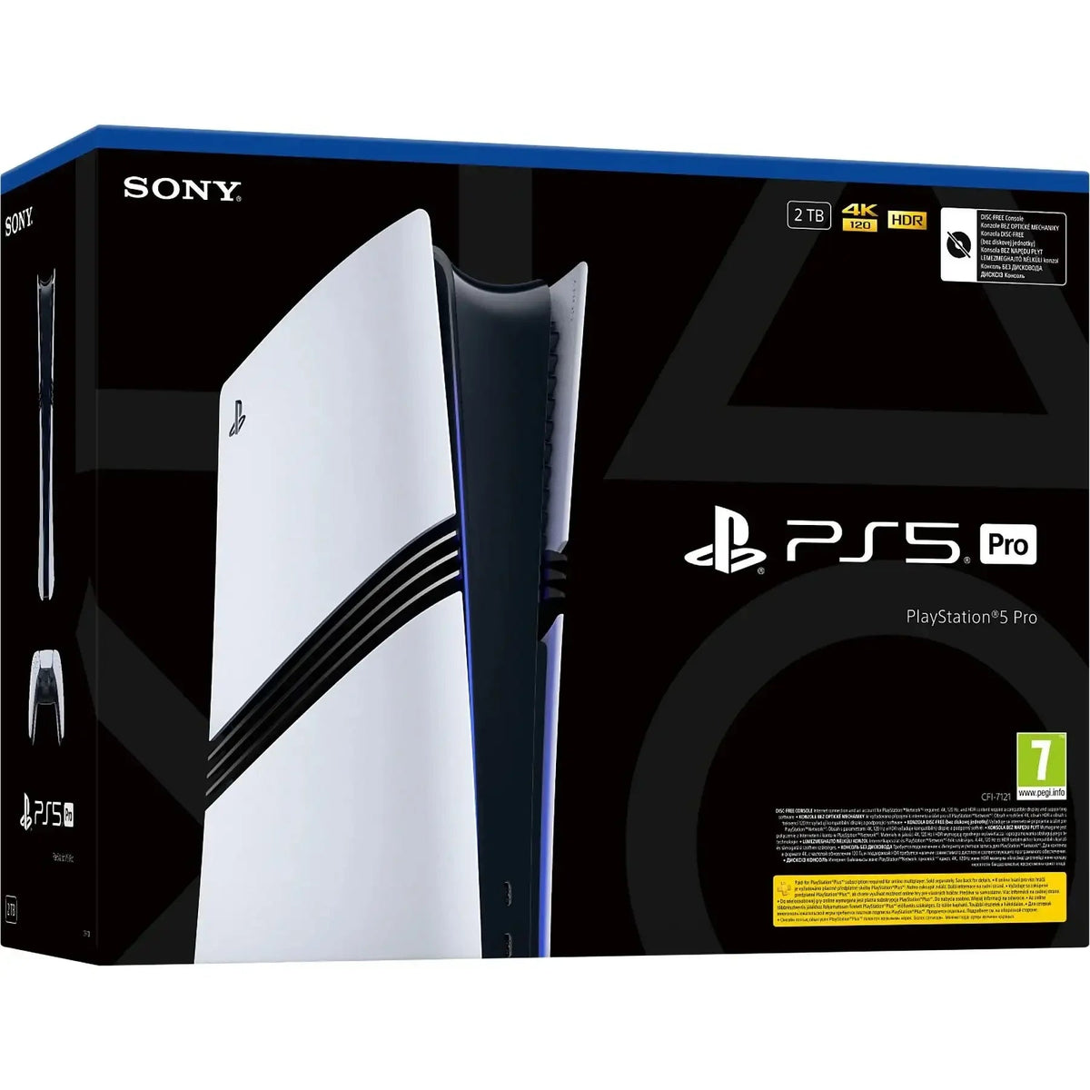 PlayStation 5 Pro konsola 2TB z obsługą 4K i HDR, idealna dla graczy