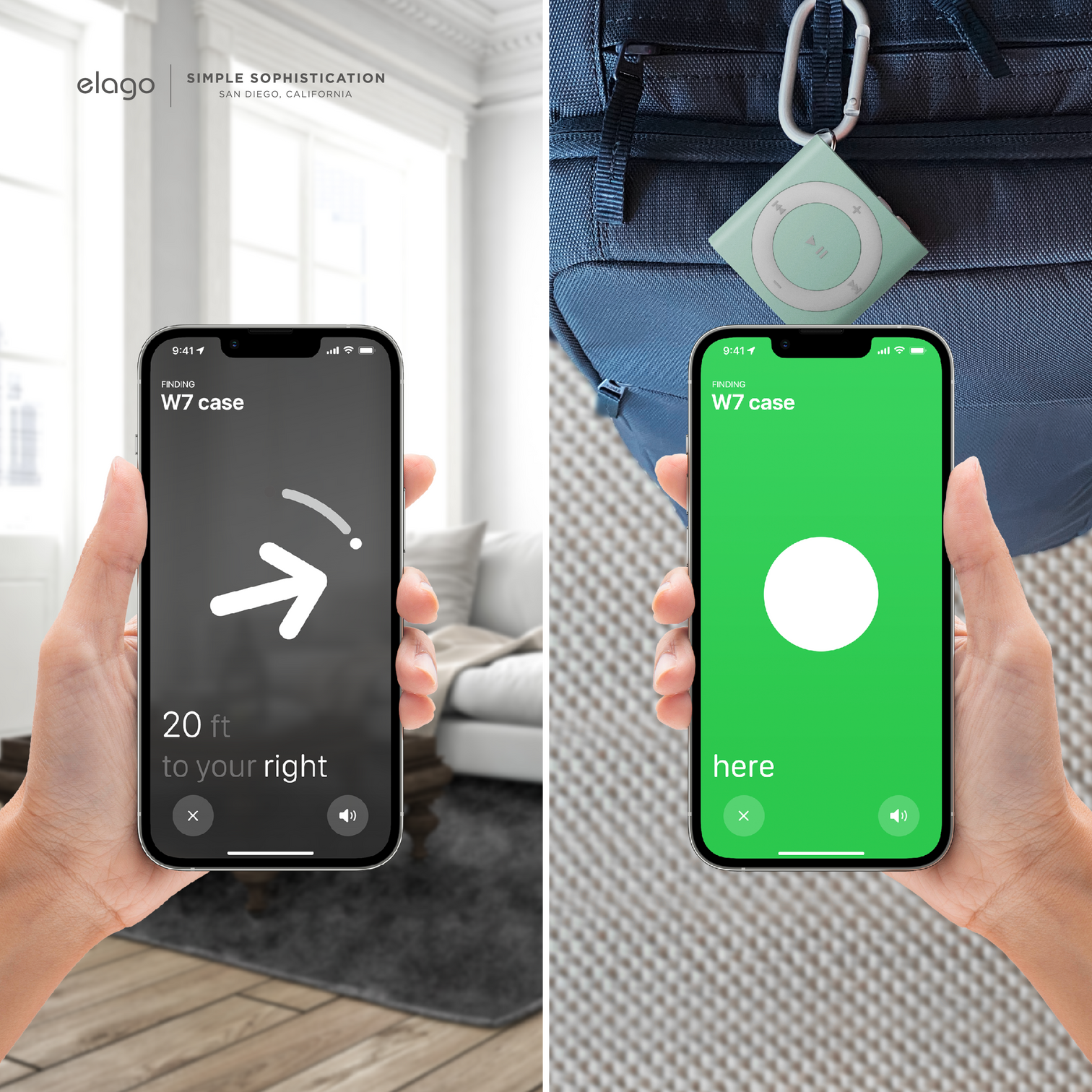 Elago - W7 Shuffle Case for AirTag