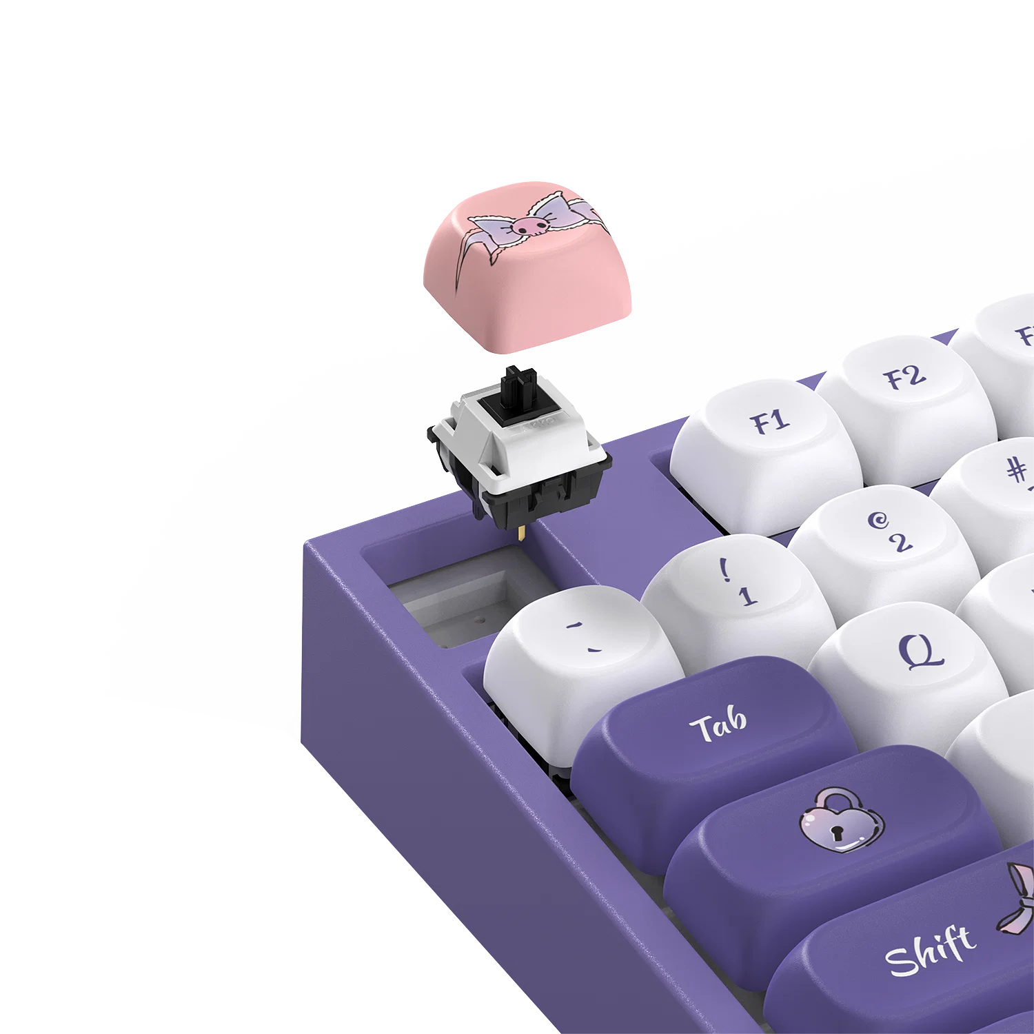 Akko x Kuromi 5108 V5 Wireless Mechanical Keyboard
