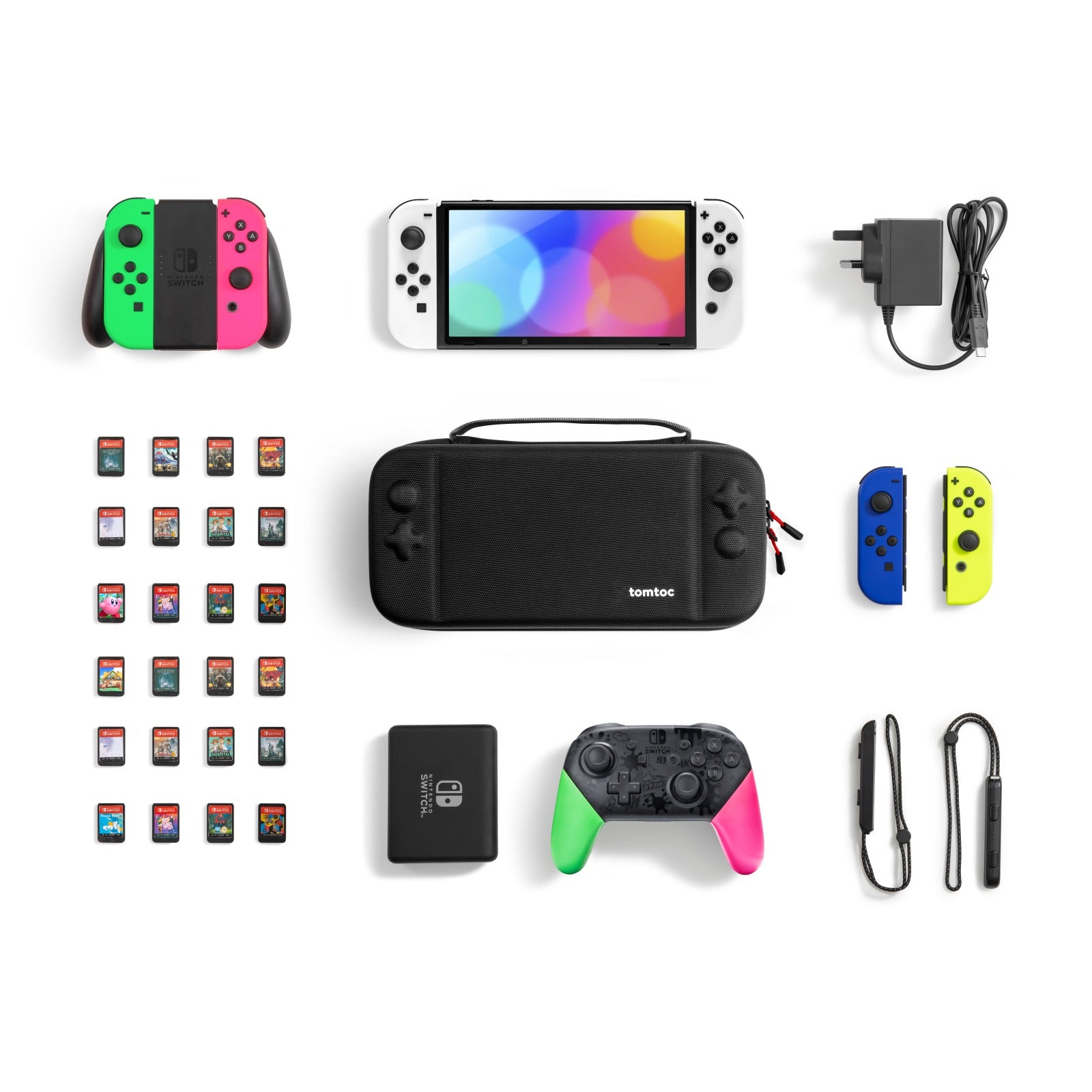 Tomtoc - FancyCase-G05 Nintendo Switch Travel Case