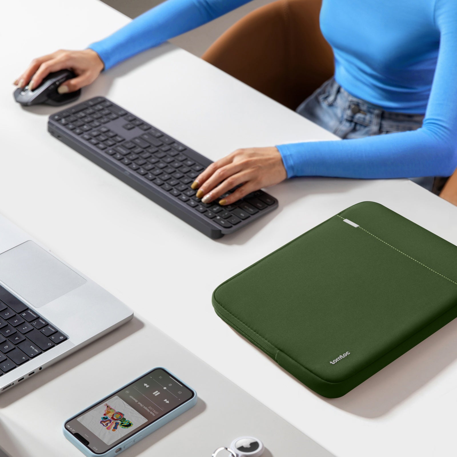 Tomtoc - Defender-A13 Laptop Sleeve for 16 inch MacBook Pro