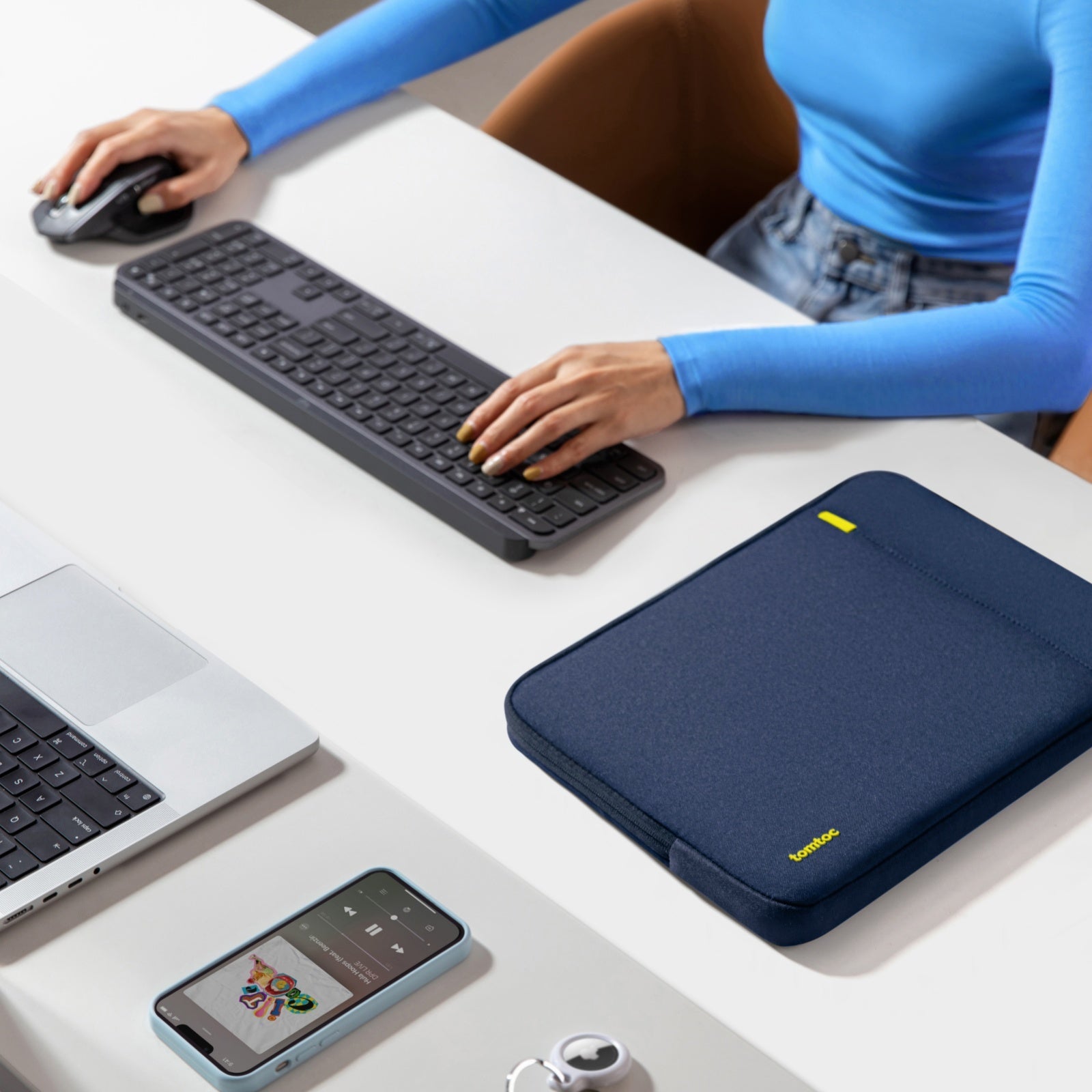 Tomtoc - Defender-A13 Laptop Sleeve for 13 inch MacBook Air/Pro
