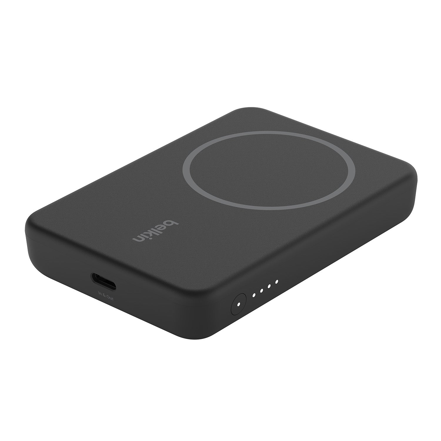 Belkin - BoostCharge Magnetic Wireless Power Bank 5K + Stand